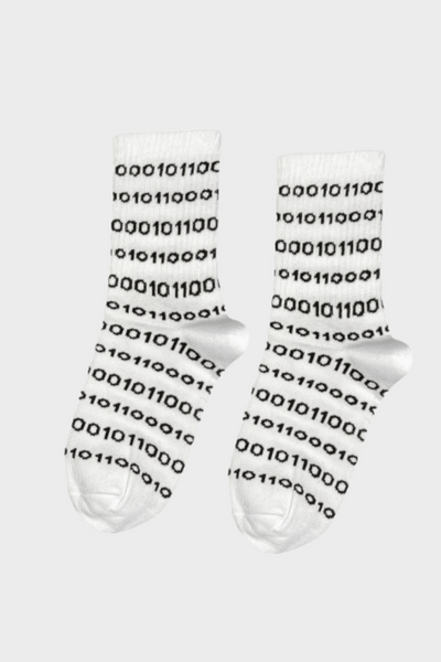 Шкарпетки Sunny Focks Двійковий код 36-40 Білі SF17003(W) фото