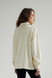 Жіноча вишита сорочка Vyshyta Minimalist з фактурного льону S Молочна VSH13016 фото 3