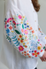 Жіноча сорочка Vyshyta польовими квітами лляна XXS Біла VSH13017 фото 3