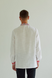Чоловіча вишиванка Vyshyta з льону (пара до блузи Katrya біла) M Біла VSH13008 фото 4
