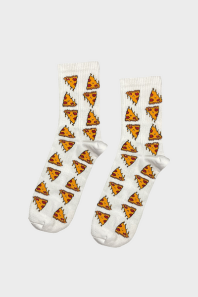 Шкарпетки Sunny Focks Піцца 36-40 Білі SF17006(W) фото