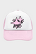 Кепка Farfi Star Pink One Size Рожево-біла F24002(W) фото 1