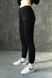 Жіночі спортивні штани з вишивкою Gard S Чорні GR12001 фото 2