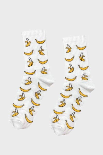 Шкарпетки Sunny Focks Банани 36-40 Білі SF17008(W) фото