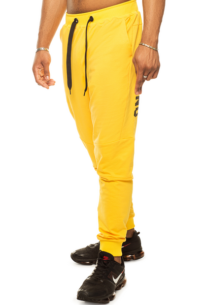 Спортивні штани OHUENO XS Жовті OH12002 фото