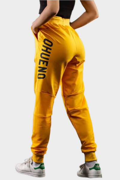 Спортивні штани OHUENO XS Жовті OH12002(W) фото