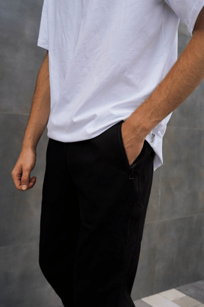 Спортивні штани PIPE Basic S Чорні PP12001 фото