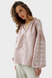 Жіноча блуза Vyshyta Zoya XXS Рожевий тауп VSH13012 фото 1