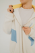 Кофта жіноча легка Uvali Незалежність One Size Біла UV18003 фото 3