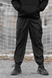 Чоловічі спортивні штани Огонь Пушка Cut XS Чорні OP12001 фото 2