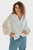 Білосніжна жіноча блуза Vyshyta Зоя бавовняна XXS Біла VSH13011 фото