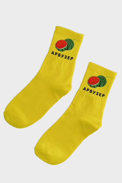 Шкарпетки Chop-Chop «Арбузер» 36-40 Жовтий CHP17004(M) фото