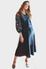 Лляна сукня Vyshyta Vintage з польовими квітами XS Темно-синя VSH14008 фото 1