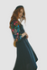Лляна сукня Vyshyta Vintage з польовими квітами XS Темно-синя VSH14008 фото 2