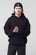 Худі Seven Mountains Hoodie Oversized S-M Чорне SM5002 фото