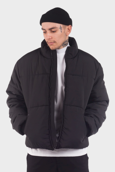 Зимова чоловіча куртка "21" - Lud S Чорна LD1001 фото