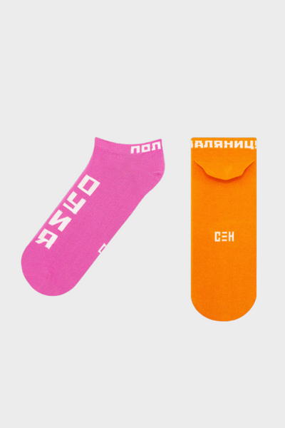 Шкарпетки CEH Паляниця|Полуниця 36-40 Рожеві CH17029 фото