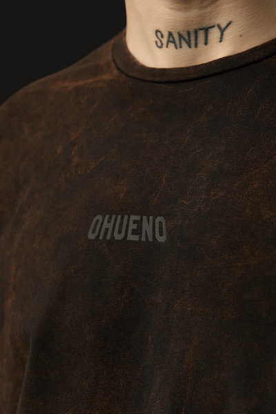 Футболка OHUENO Washed S Чорна OH0011(W) фото