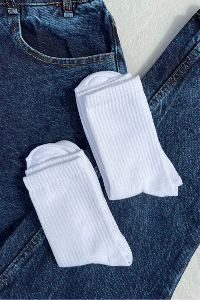 Шкарпетки PIPE Basic 36-40 Білі PP17001 фото